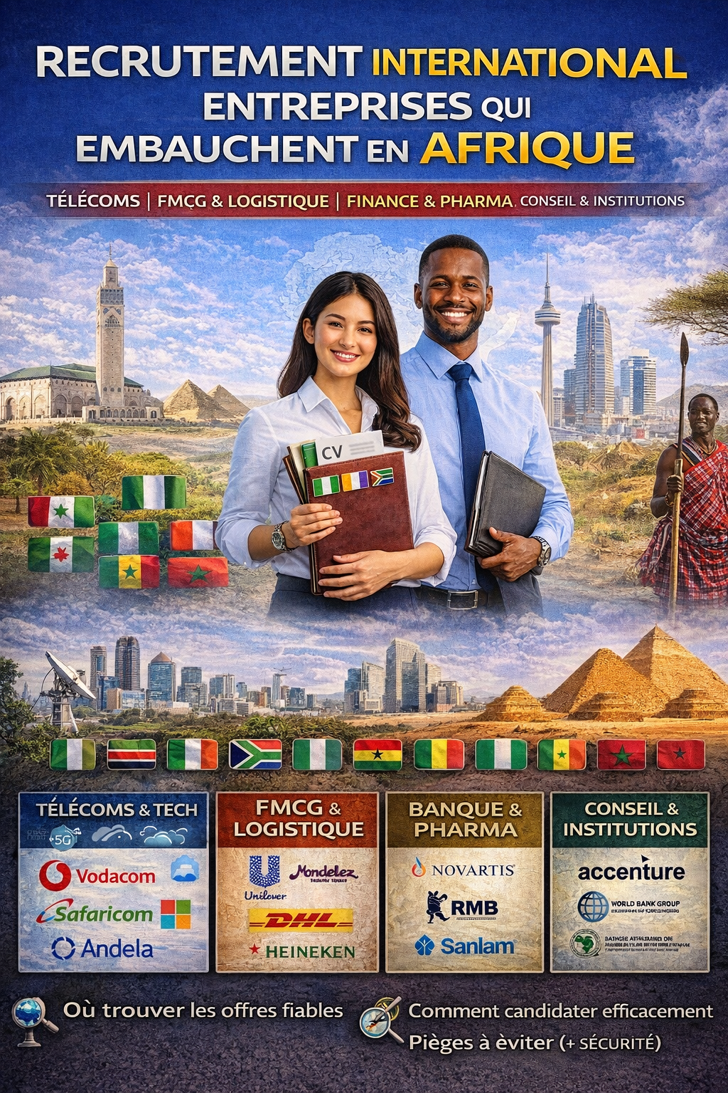 Recrutement international : entreprises qui embauchent en Afrique (guide 2026)