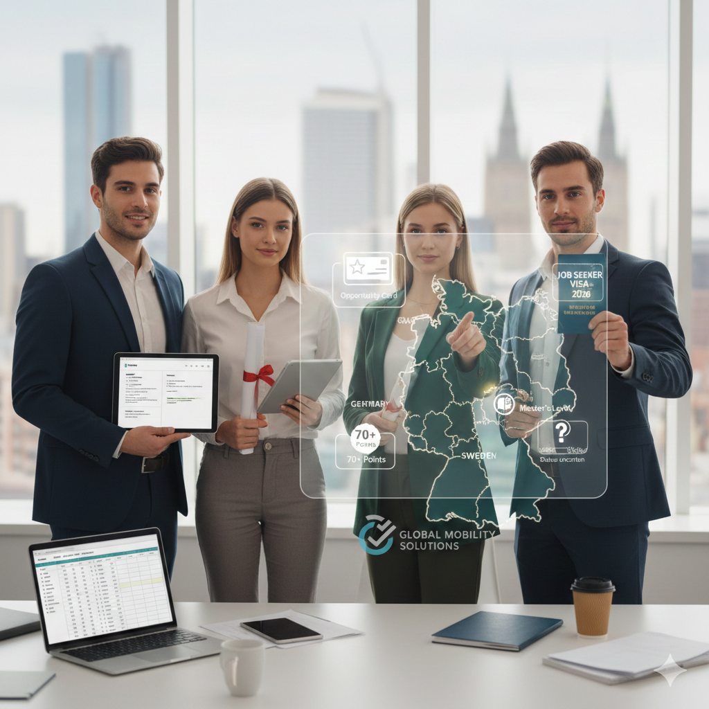 Visa travail sans offre préalable : options réalistes en 2026 (pays, conditions, étapes et erreurs à éviter)