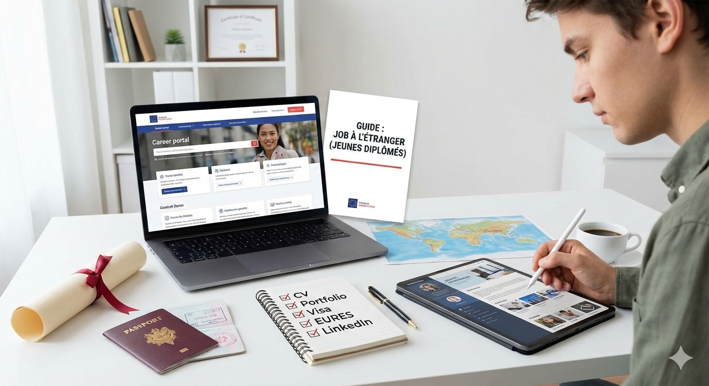 Emplois à l’étranger pour jeunes diplômés : stratégies concrètes pour décrocher un poste légal et fiable