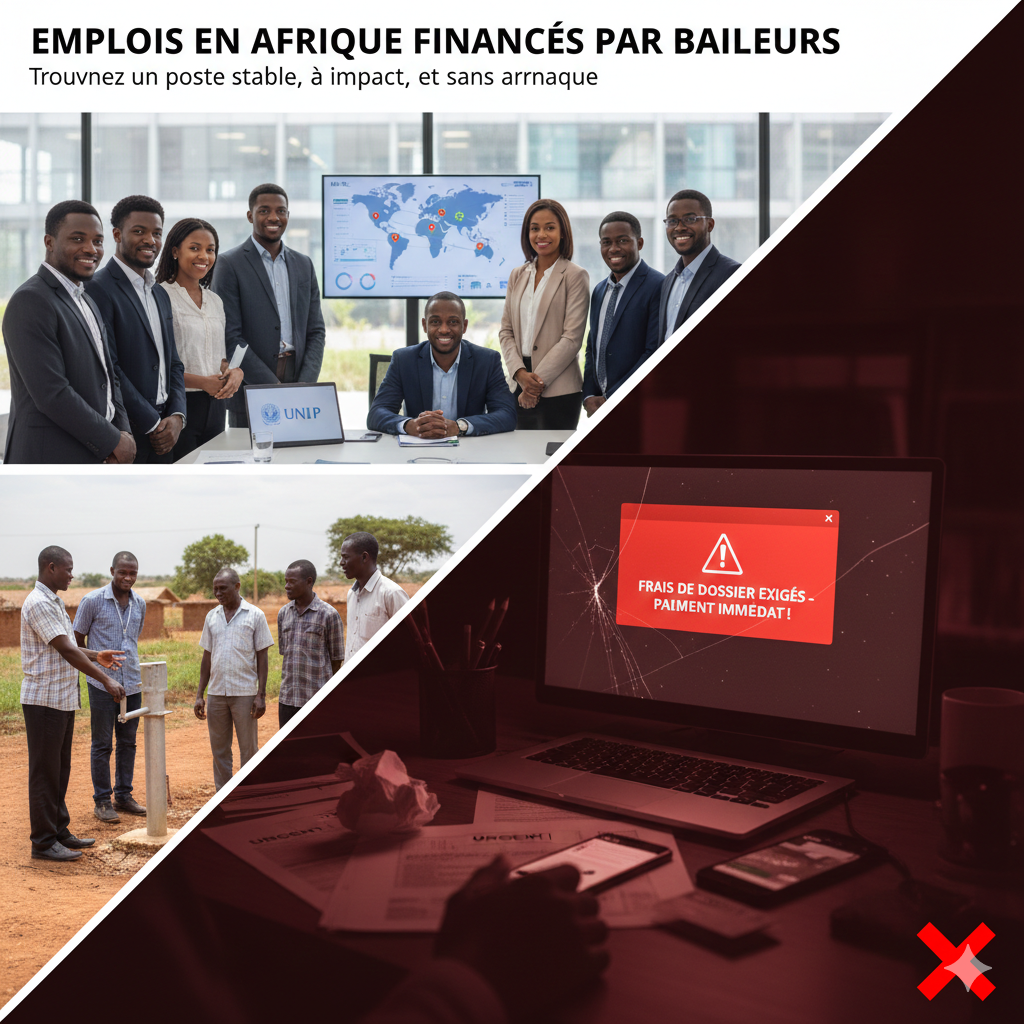 Offres d’emploi en Afrique financées par bailleurs : où les trouver, comment postuler et éviter les pièges