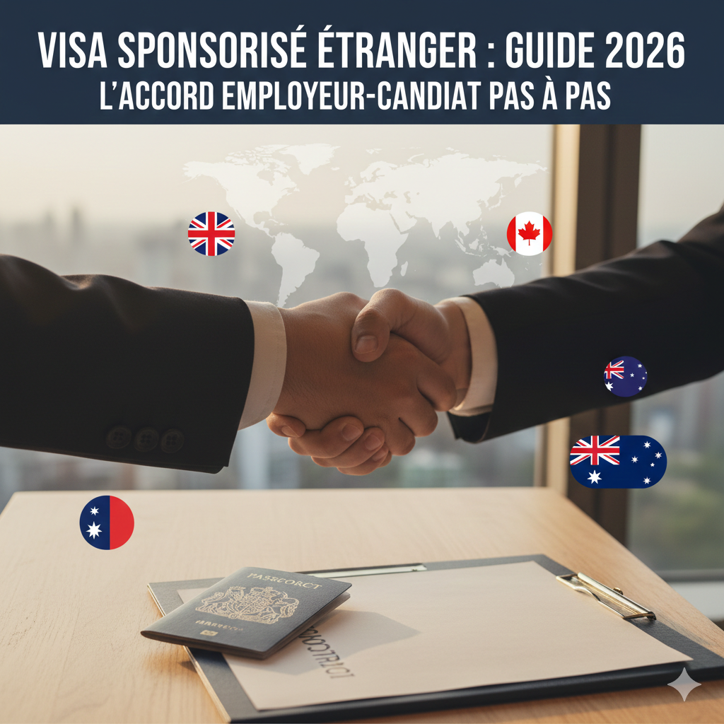 Comment obtenir un visa sponsorisé : guide complet (2026) pour décrocher une offre, sécuriser le contrat et déposer une demande solide