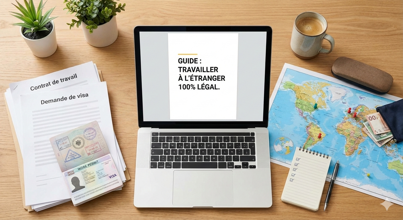 Travailler à l’étranger légalement : guide pas à pas (de la recherche d’emploi à l’arrivée)
