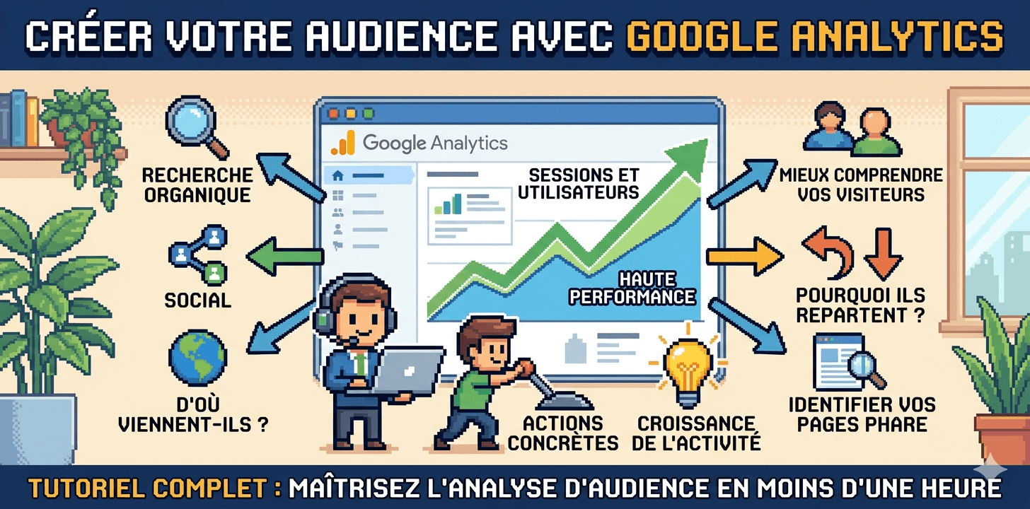 Comment analyser son audience avec Google Analytics